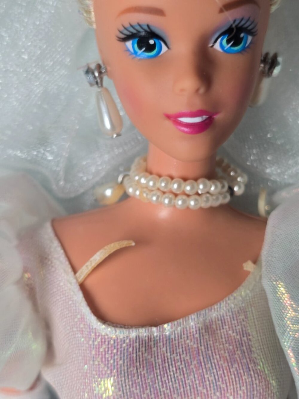Vintage 1995 Barbie Walt Disney Wedding Cinderella 45th Anniversary 14232 In-Box - Picture 3 of 8